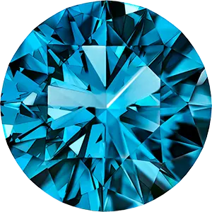 Modrý laboratórny diamant